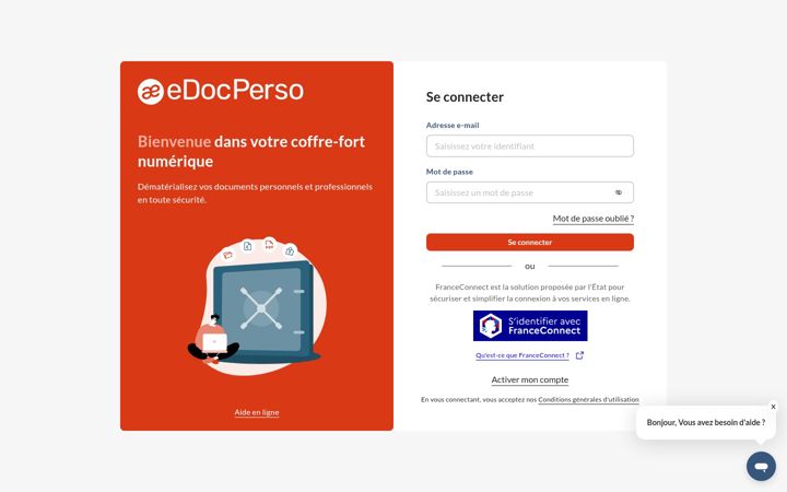 Screenshot of edocperso.fr