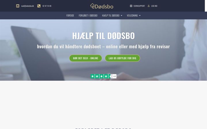Ekraanipilt saidist edoedsbo.dk