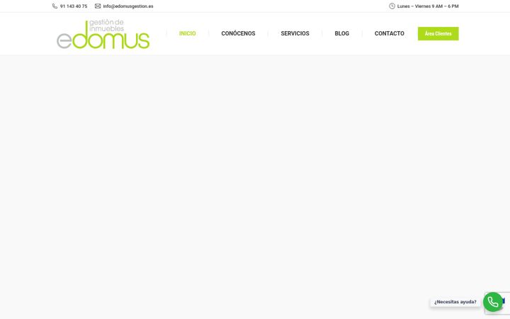 Screenshot of edomusgestion.es