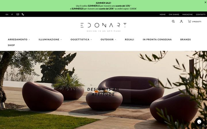 Screenshot of edonart.com