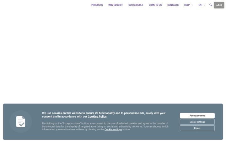 Screenshot of edookit.net