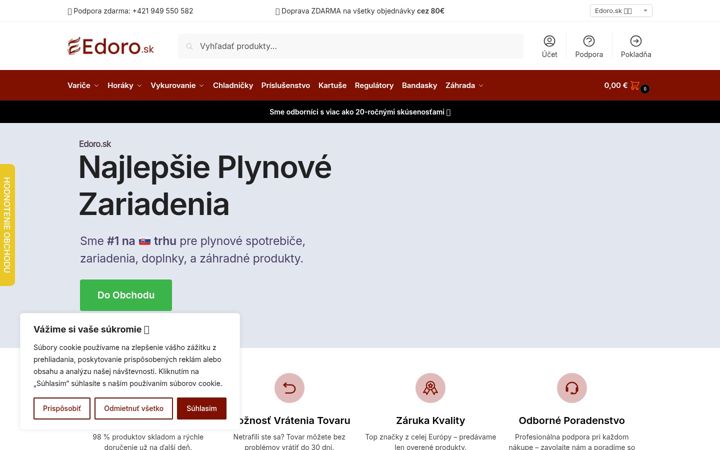 Screenshot of edoro.sk