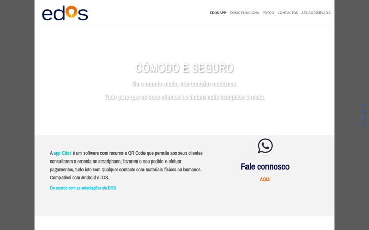 Screenshot of edos.pt