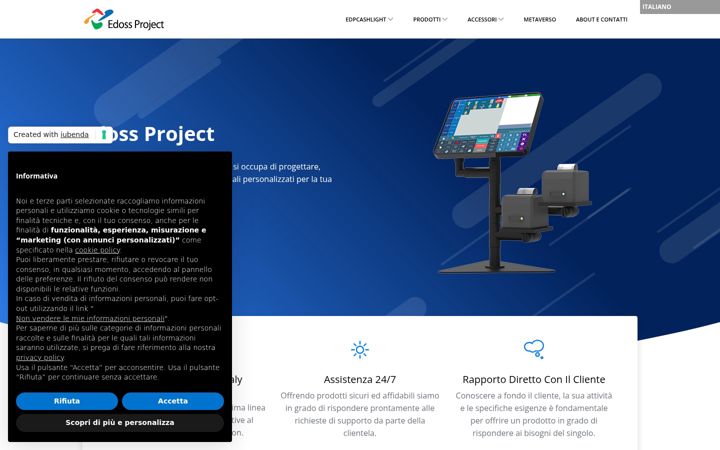Screenshot of edossproject.it