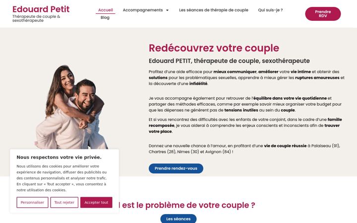 Skærmbillede af edouard-petit-therapie-couple.fr