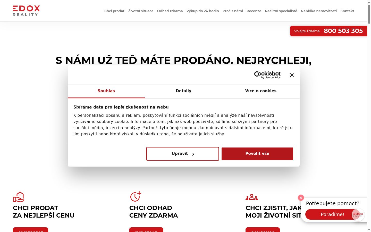 Screenshot van de toestemmingsbanner zoals getoond vóór enige interactie
