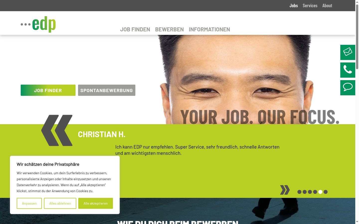 Screenshot tal-banner tal-kunsens muri qabel kwalunkwe interazzjoni