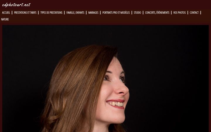 Screenshot of edphotoart.net