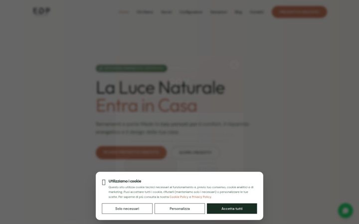 Screenshot of edpserramentieporte.it