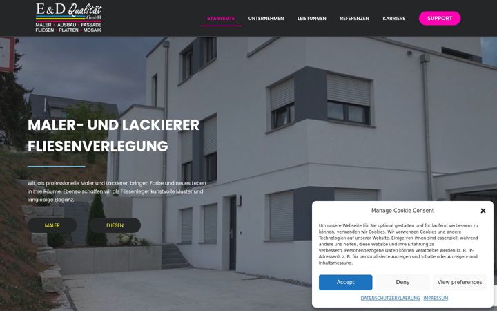 Ekrano kopija edq-gmbh.de
