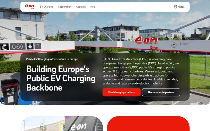 Screenshot of edri.com