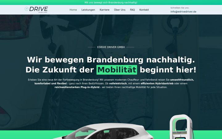 Ekrano kopija edrivedriver.de