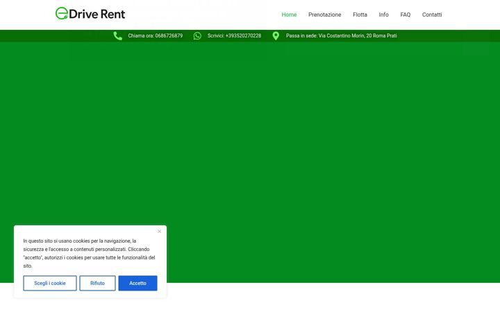 Screenshot of edriverent.it