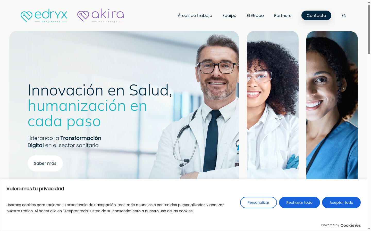 Sutikimo reklamjuostės, rodytos prieš bet kokią sąveiką, ekrano kopija