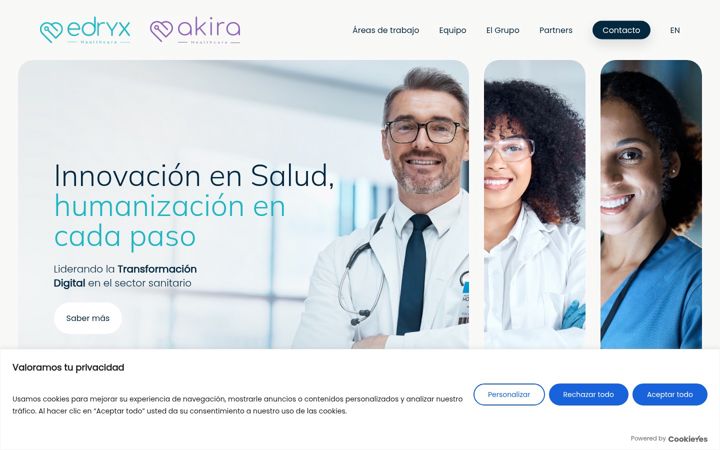Ekrano kopija edryx.net