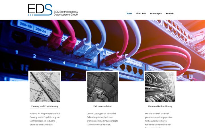 Screenshot of eds-gmbh.eu