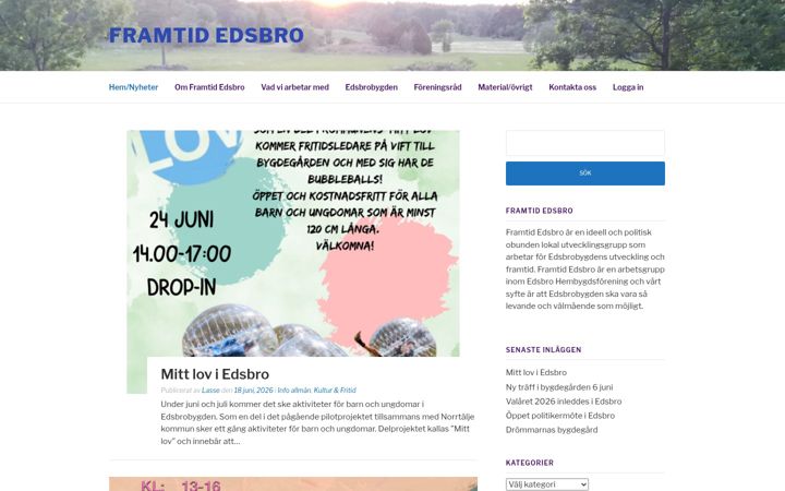 Captura de ecrã de edsbro.org