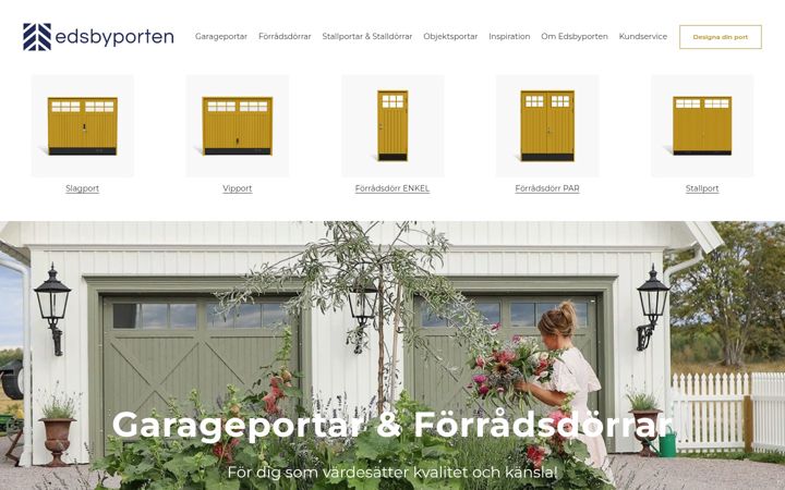 Screenshot of edsbyporten.se