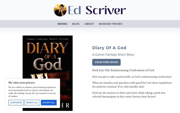 Screenshot of edscriver.com