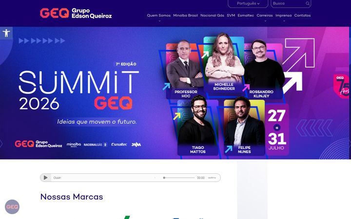 Screenshot of edsonqueiroz.com.br
