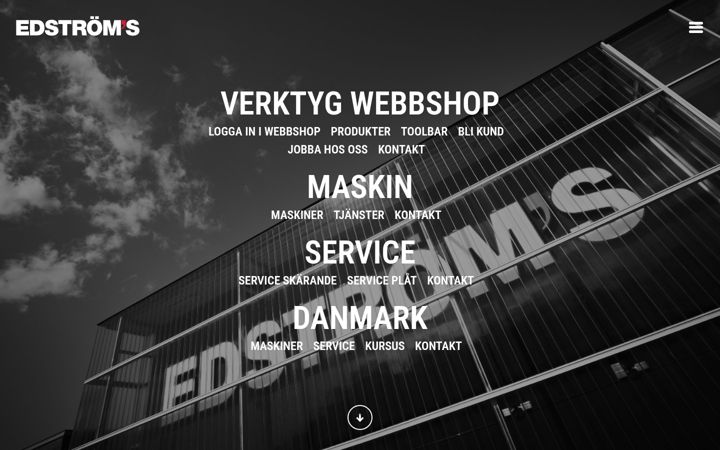 Screenshot of edstroms.com