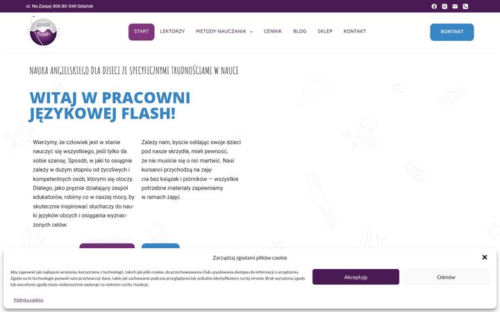 Posnetek zaslona edu-flash.pl
