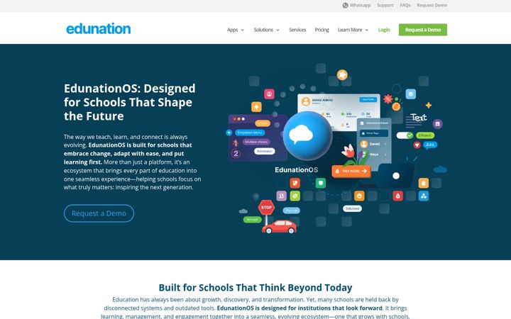 Screenshot of edu-nation.net