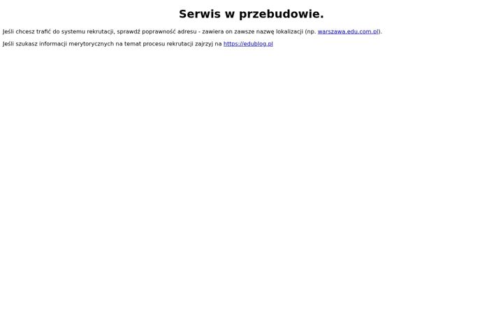 Screenshot of edu.com.pl