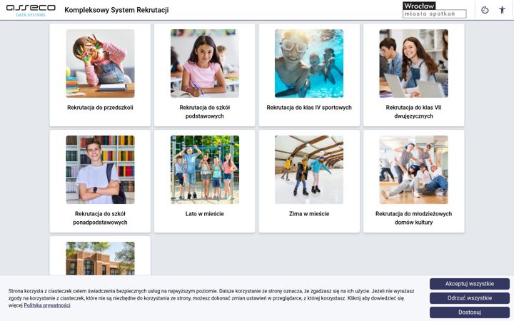 Screenshot of edu.wroclaw.pl