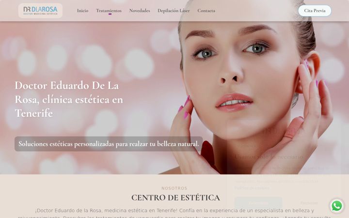 Screenshot of eduardodelarosa.es