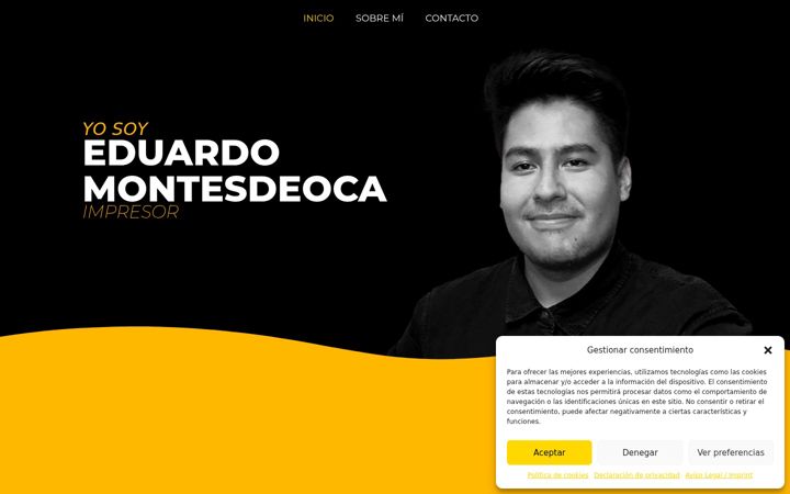 Screenshot of eduardomontesdeoca.com