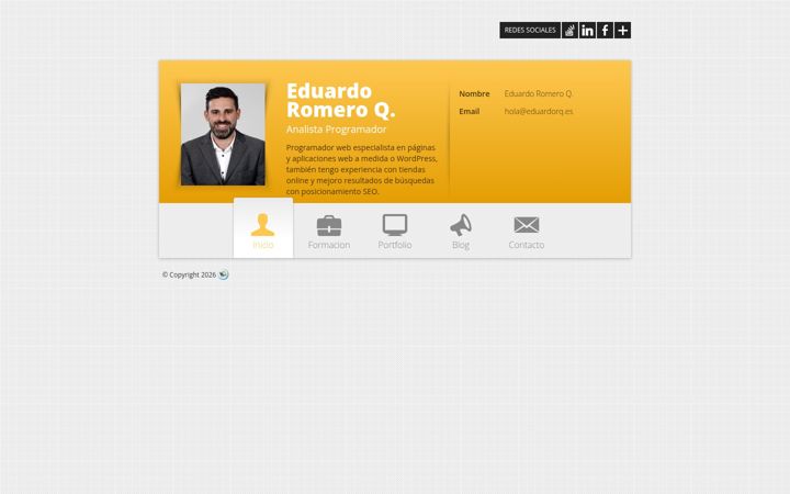 Screenshot of eduardorq.es