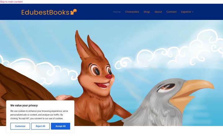 Screenshot of edubestbooks.com