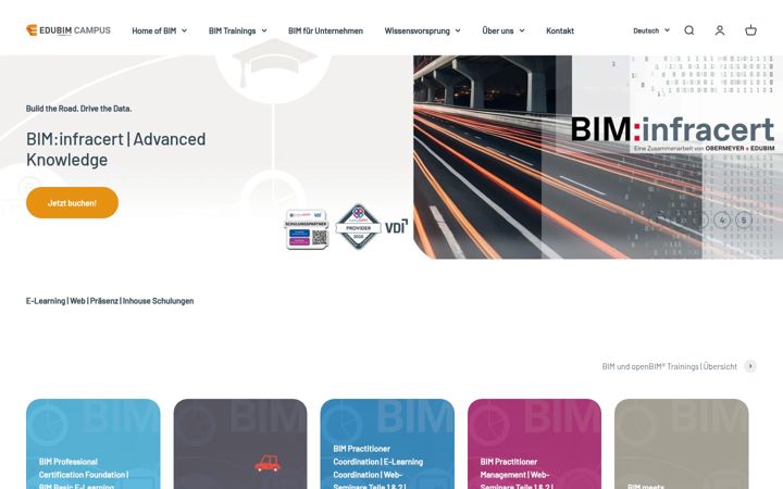 Ekrano kopija edubim-campus.de
