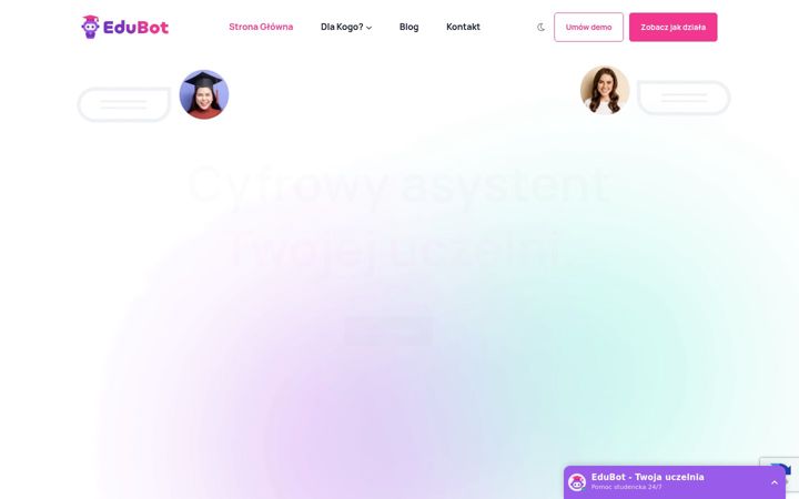 Screenshot of edubot.pl