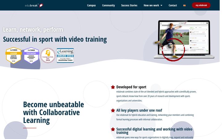 Screenshot of edubreak.de