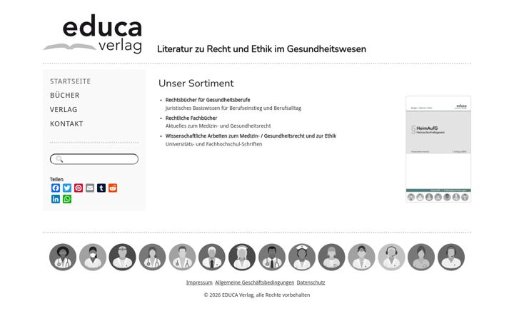 Screenshot of educa-verlag.at