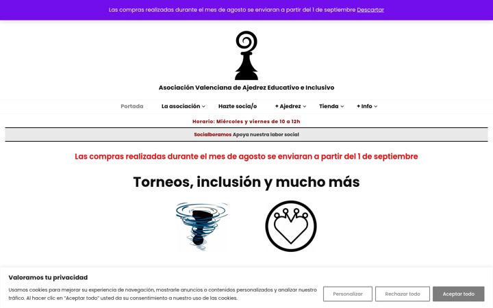 Snímek obrazovky educacionyajedrez.org