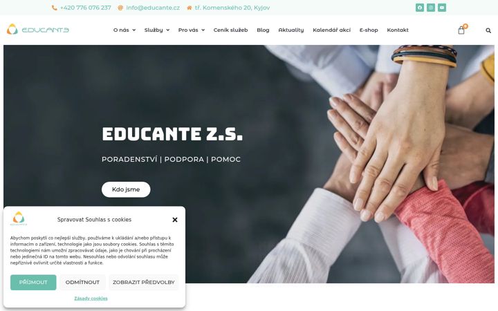 Screenshot van educante.cz