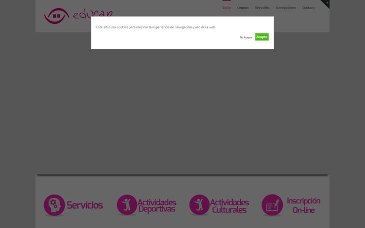 Skjermbilde av educap.es