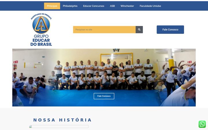 Snímek obrazovky educardobrasil.com.br