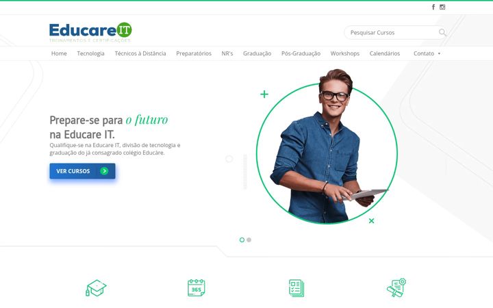 Screenshot of educare-it.com.br