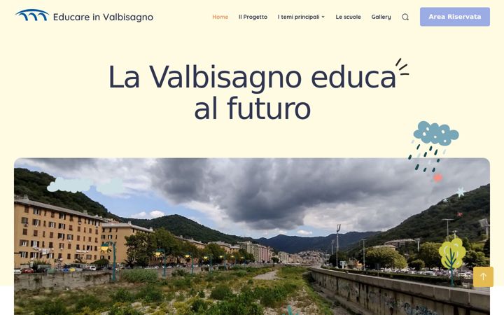 Screenshot of educareinvalbisagno.it