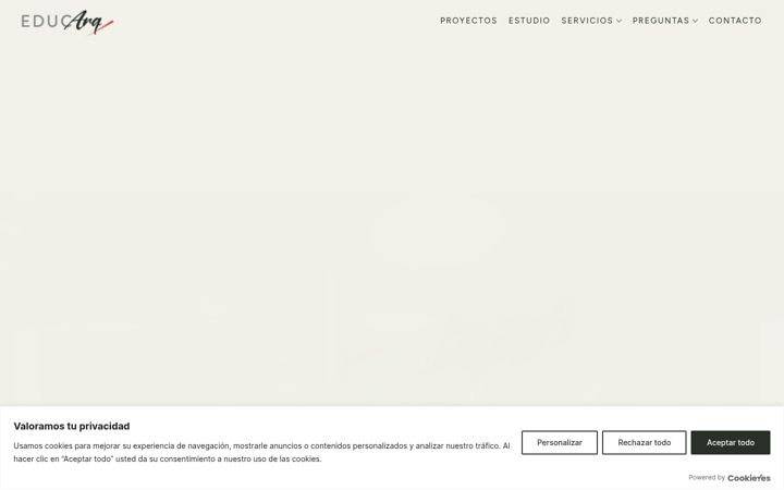 Screenshot of educarq.com
