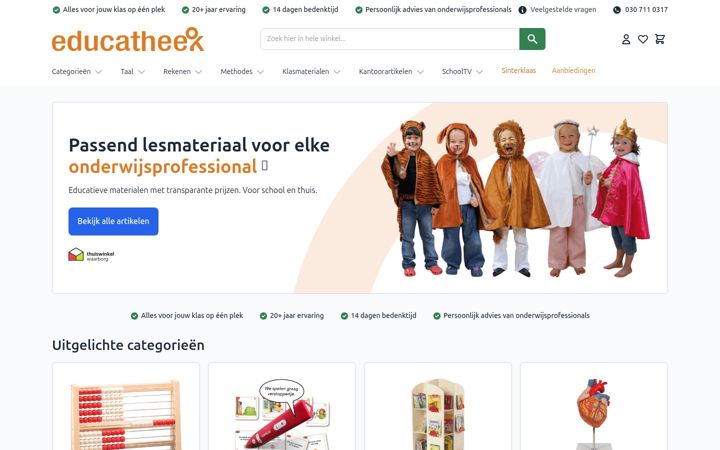 Screenshot of educatheek.nl