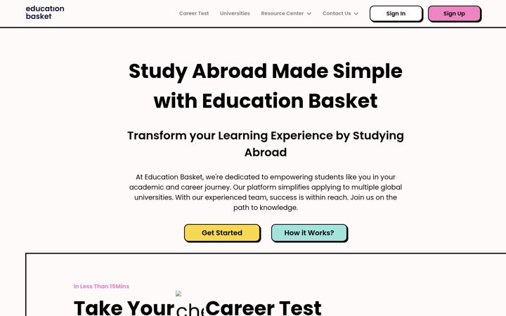 Screenshot of education-basket.com