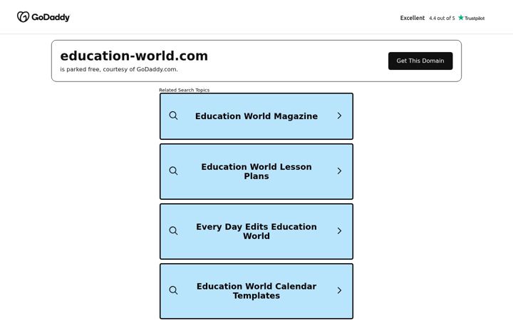 Screenshot of education-world.com