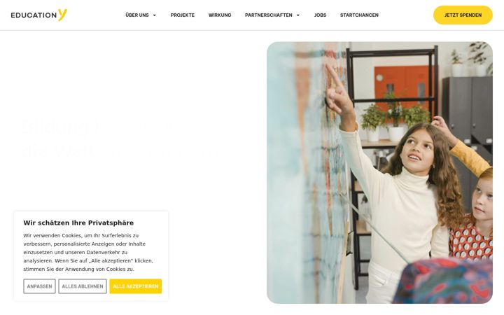 Snimka zaslona za education-y.de