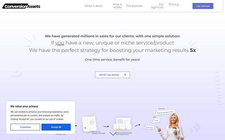Zrzut ekranu educationalmarketing.io