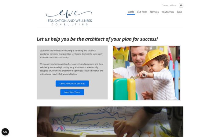 Screenshot of educationandwellnessconsulting.com